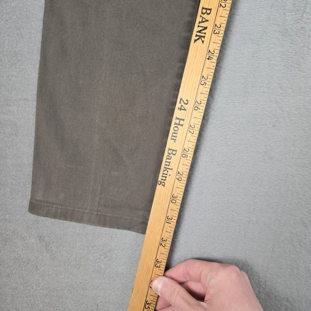 VINCE Essential Five-pocket Twill Pants Mens 30x32 Brown‎ Slim Style MS121-2248